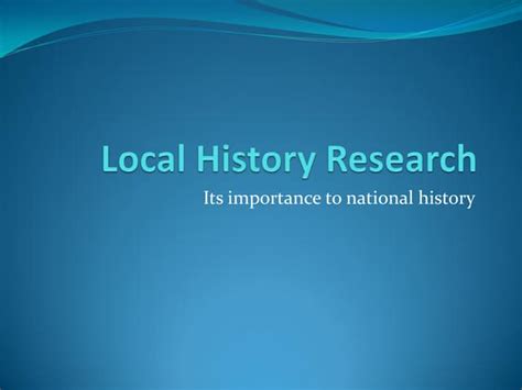 Local History 的图像结果