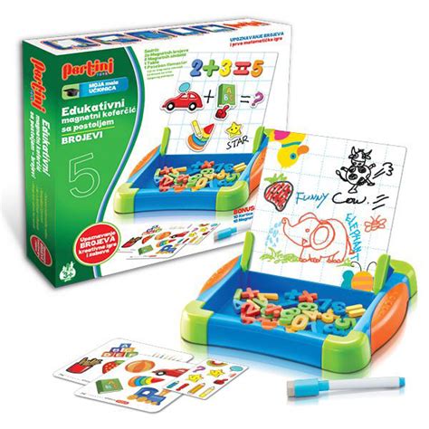 Edukativne igračke Magnetni kofer brojevi P-0334 17516 | Volim svoj dom