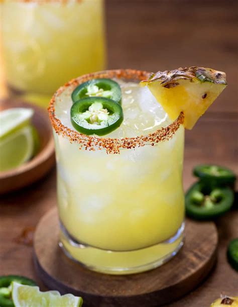 Spicy Pineapple Margarita - i am baker