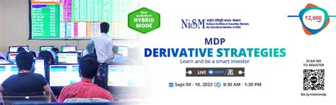 Hands-on MDP in Derivative Strategies - National Institute of ...