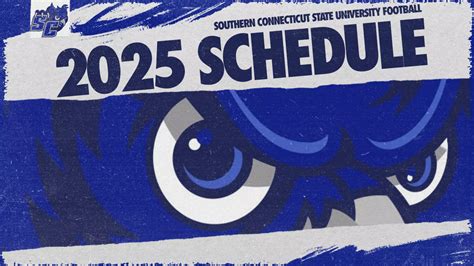 SCSU Football Announces 2025 Schedule - Southern Connecticut State ...