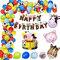 Party Propz Birthday Toy Balloons Decoration 68Pcs for ,Farm Happy ...