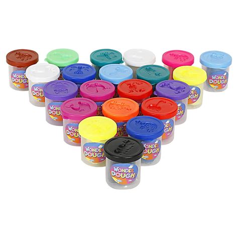 Youreka Wonder Dough Rainbow Pack Art Craft Pack of 21 Tubs 3Y