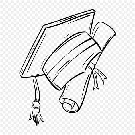 Line Drawing Graduation Cap at Caleb Brownbill blog