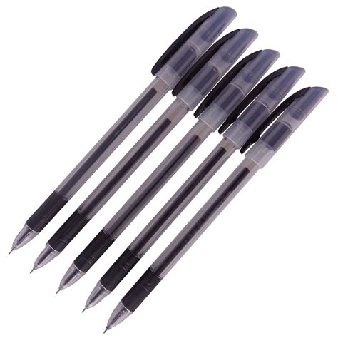 Cello Wow – Pack 5 Piece Blue Color Writing Transprant Body with Rubber ...