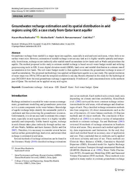 Image result for Recharge Estimation Using ArcGIS Videotutorial