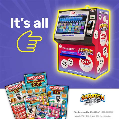 Ohio Lottery | Pro Fingertip: Scratch-Offs, including the new family of ...