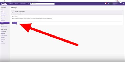 Image result for Twitch Get Stream Key