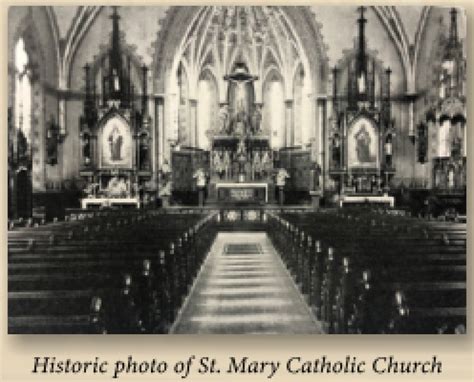 St. Mary Restoration | St. Mary & St. John the Baptist Catholic Parishes