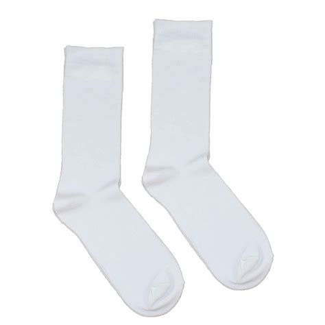 MEN'S 100% BAMBOO PLAIN WHITE SOCKS - 3 PACK | Beanie Socks London