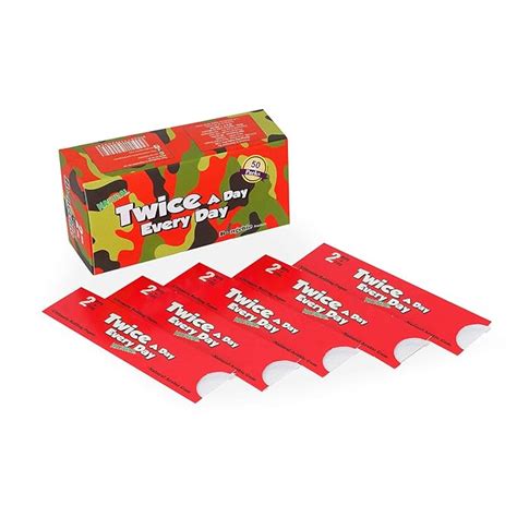 Buy BONGCHIE Wood Pulp Twice A Day Unbleached 2 Rips with 2 Tips (Brown ...