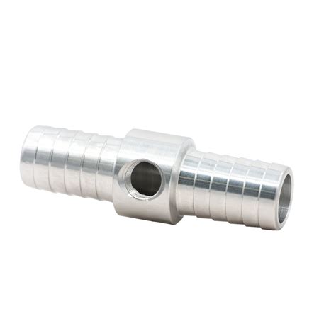 5/8" Hose Barb .625 Inch w/ 1/8" NPT Steam Port Splice Coupler Fitting ...