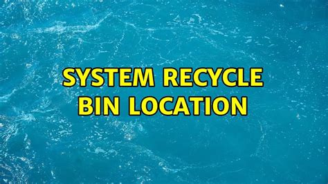 Image result for C Recycle.bin