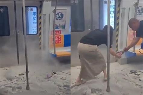 惊吓！北京地铁上女子充电宝爆炸 现场烟雾弥漫 ＊ 阿波罗新闻网