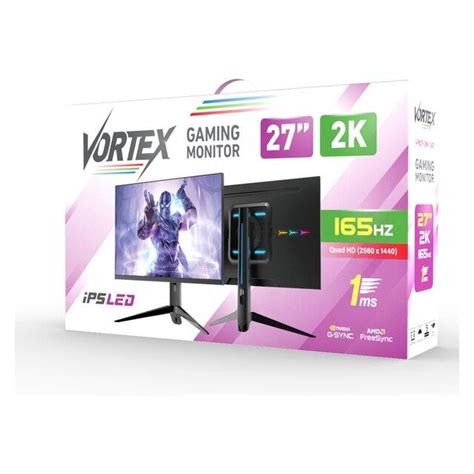 Vortex 27" IPS 2K 165Hz Gaming Monitor | Anas-IQ