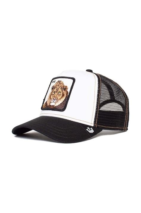 Goorin Bros Czapka kolor czarny z aplikacją | Answear.com