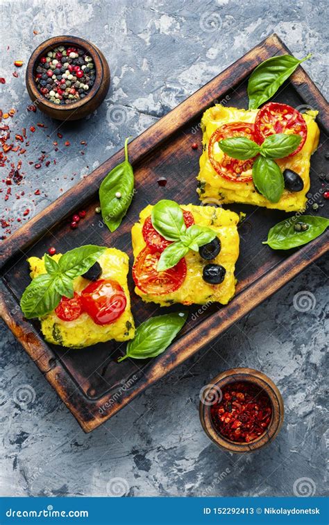 Polenta Italian Cornmeal Dish Stock Image - Image of mediterranean ...