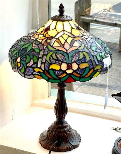 Portfolio Tiffany Style Lamp