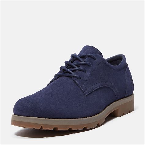 Britton Square Lace-Up Shoe for Men in Navy