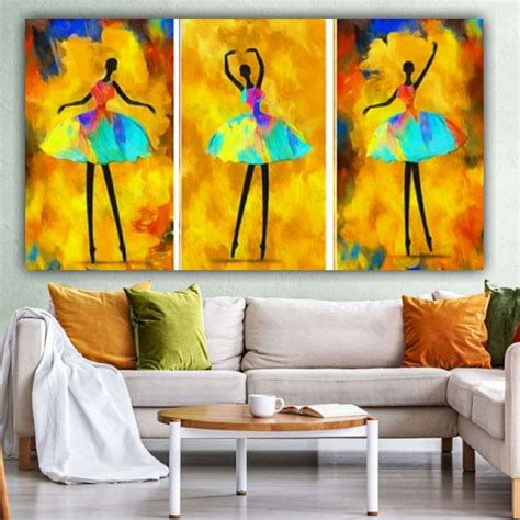Buy Abstract African Ballerina Art for Your Home | The Seven Colours