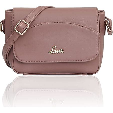 Lavie Moritz U Pebble Textured Women's Sling Bag (Coral) : Amazon.in ...