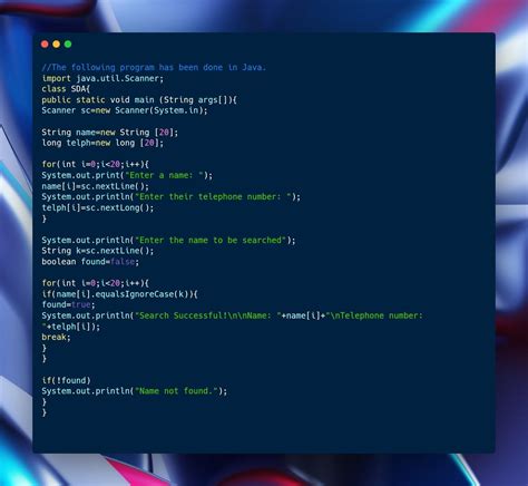Define a class to accept names of 20 students and their telephone ...