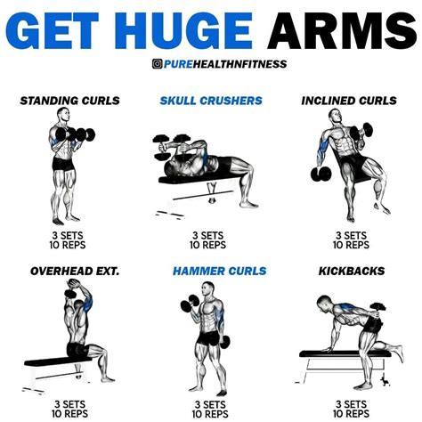 Want Huge Arms? Try This 7 Must-Do Hacks To Improve Strength And Size ...