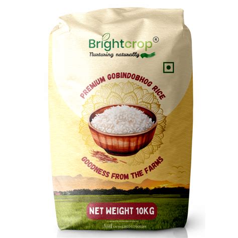 Buy premium gobindobhog rice online in India from Brightcrop Agro