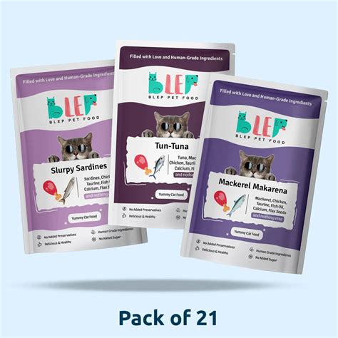Monthly Pack of Tuna, Mackerel & Sardine Cat Food