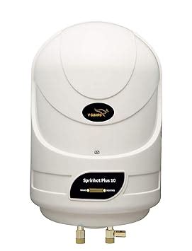Buy V-Guard Sprinhot 10 Litre Water Heater (Ivory), Wall Mount Online ...