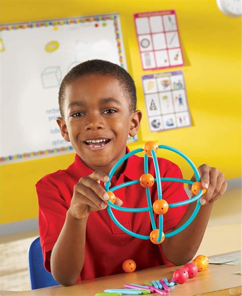 LearningResources Learning Resources Geometric Shapes Building Set ...