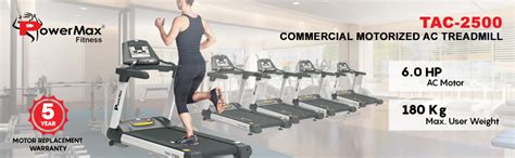 Buy PowerMax Fitness TAC-2500 (6.0HP Peak) Commercial AC Motorized ...