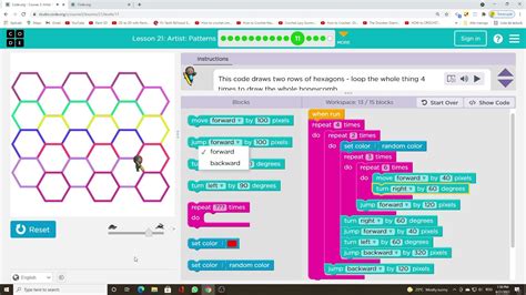 Image result for Code.org Lesson 27 for Loops with Artist