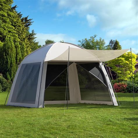 Oasis Cove 10 x10 Screen House Tent Gazebo - Camping Canopy with Screen ...