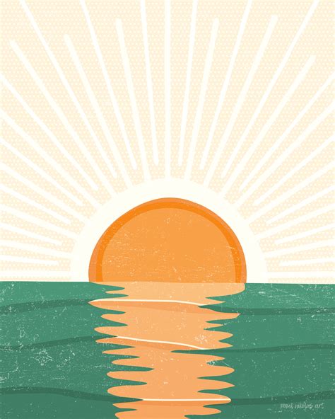 Vintage Poster Art: Beach Wall Collage