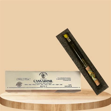 Cannaronil Syringe 5000mg Balanced RAW – CannaMeds India