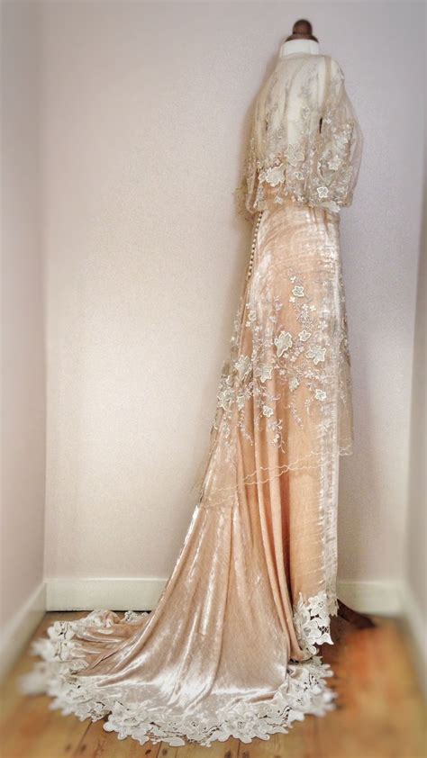 Velvet Wedding Dress