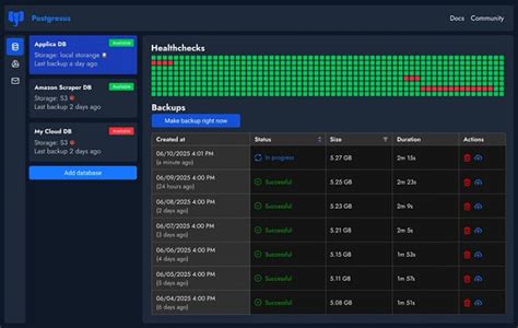Postgresus 2.0: new version of open source PostgreSQL backup tool ...