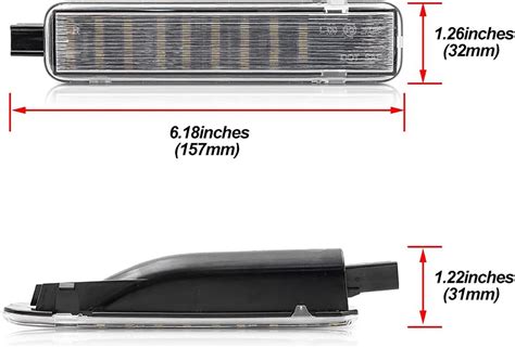 Buy LED Courtesy Door Projector Light Replacement for 2003-2007 GM ...