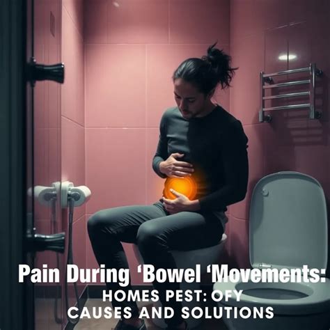 Pain During Bowel Movements: Causes and Solutions : MysteryLores