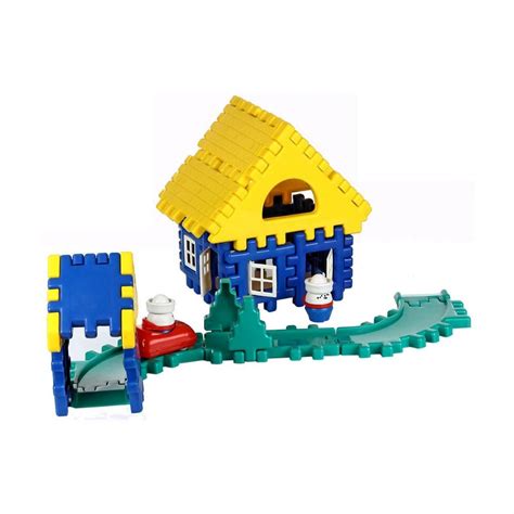 Buy Ok Play Build A Home, Building Blocks Toys For Kids,, Interlocking ...