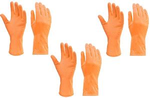 TOUCH SHOP New Rubber Solvent/Oil and Fat/Chemical Resistant Hand ...