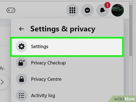 Image result for Modifier Email Facebook