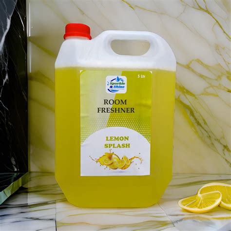Sparkle & Shine Room Freshener, Lemon Splash Fragrance, 5 Litre ...