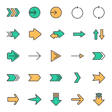 Aplicaciones de la flecha de fondo cóncavo en diseño gráfico