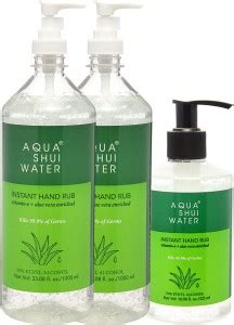 Aqua Shui Water INSTANT HAND RUB (GEL) 1000*2 ML and 325 ML Hand Rub ...