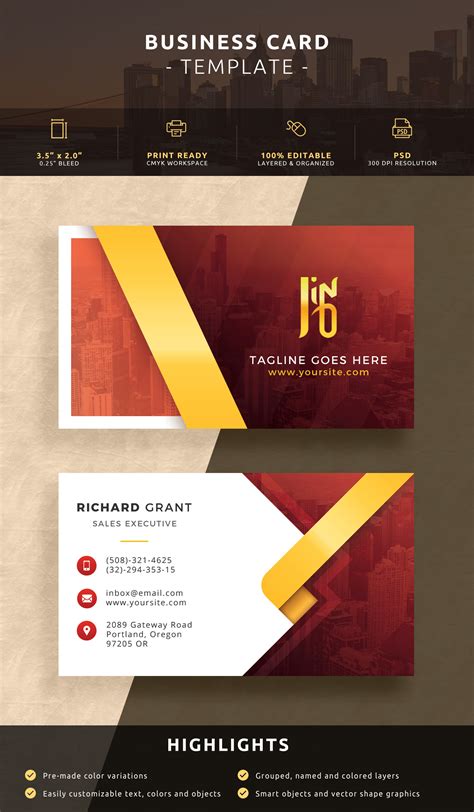 Bussiness Card PSD 的图像结果