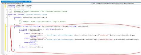 Image result for ASP.NET Web API Connection String