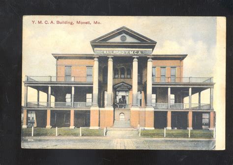 MONETT MISSOURI YMCA BUILDING VINTAGE POSTCARD MO. | eBay
