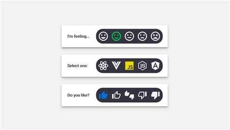 Radio Buttons CSS - Pure Css-Svg Radio Selector Buttons example : CSS Mix
